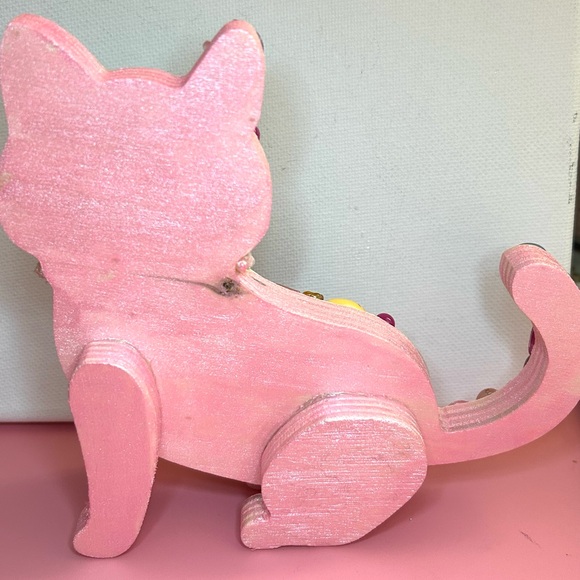 Handmade beautiful flat back buttons cat decoration - Picture 7 of 8